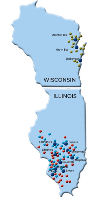 doctor talking with patient in hallway