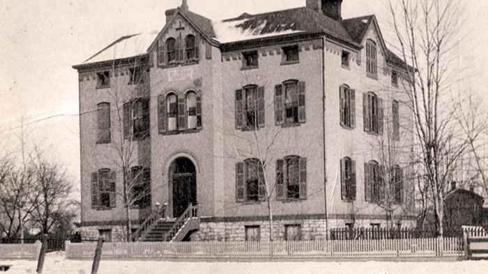 HSHS St. Francis Hospital in 1891