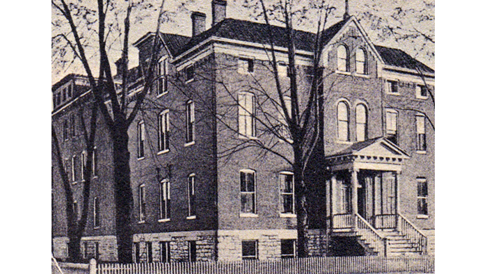 HSHS St. Francis Hospital in 1906