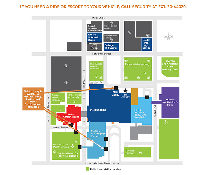 Campus Map and Parking