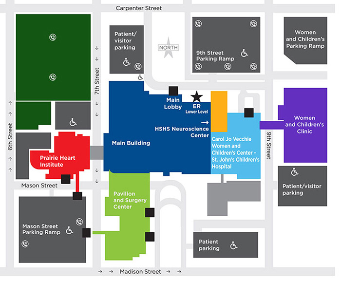 Campus Map and Parking