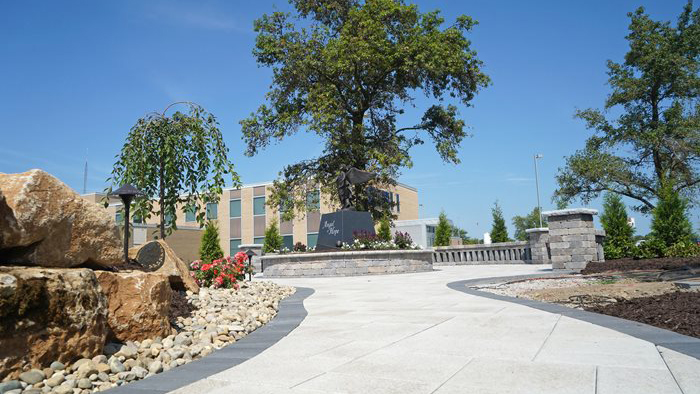 Healing Garden area