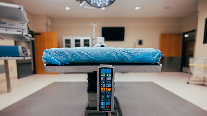 HSHS St. Mary's operating suite. 