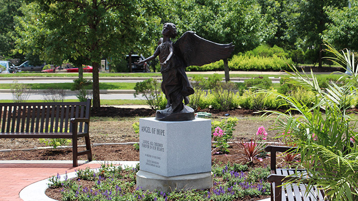 Angel of hope garden