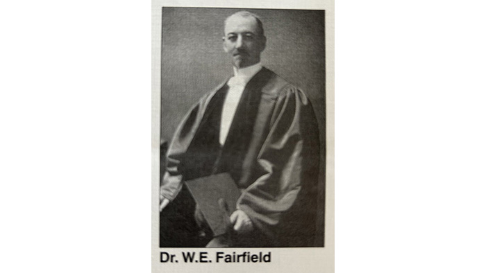 Dr. Fairfield