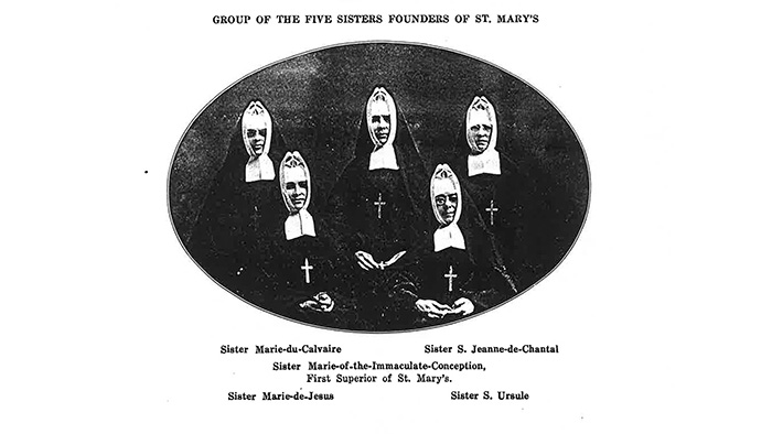 Five Sisters Arrive