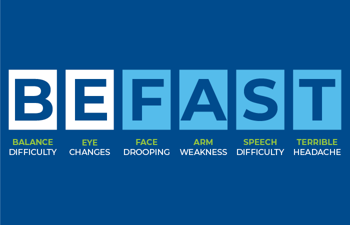 Be Fast stroke graphic