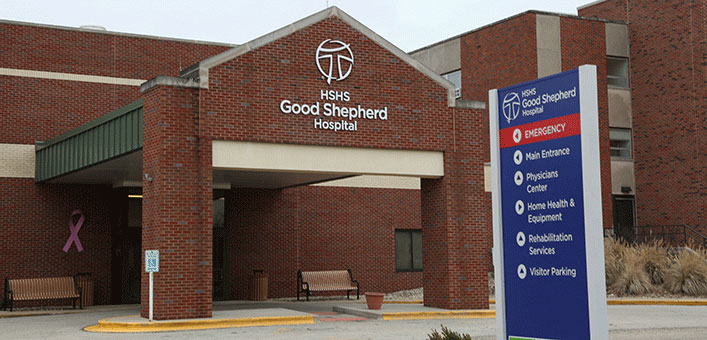 HSHS Good Shepherd Hospital Exterior