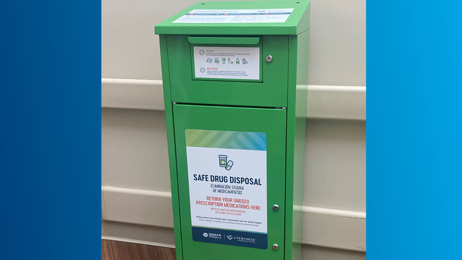 Safe Medicine Disposal, Healdsburg Hospital