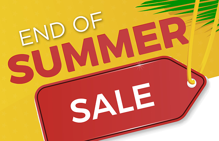 Gift Shop holding end of summer sale