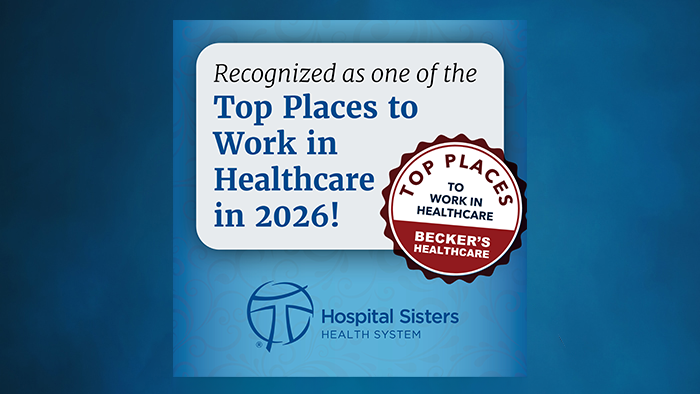 Becker’s Names HSHS One of the Top Places to Work in Healthcare