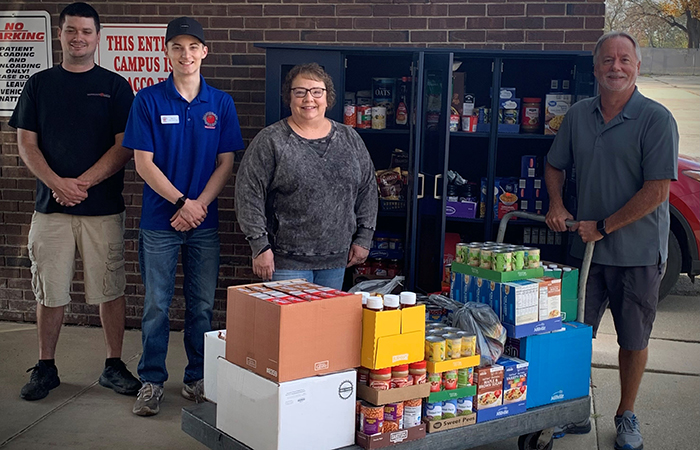 Blessing Box receives generous donation