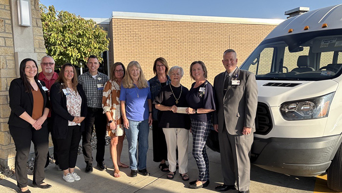 Healthcare Foundation supports Friends Van with $100,000 donation