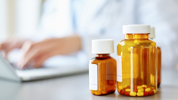Prescription drug bottles