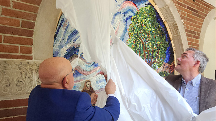 “Canticle of the Sun” Mosaic Artwork by Dr. Ruben Boyajian