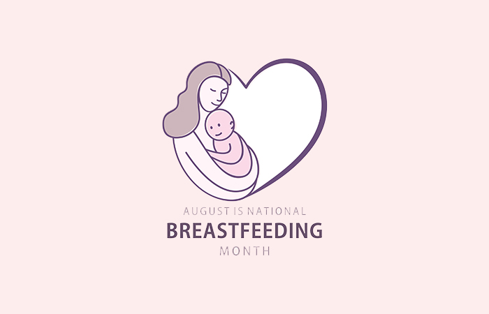 Infants benefit from breast milk