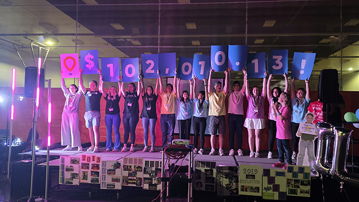 Students at U of I Raise Over $100,000 for HSHS St. John's Children's Hospital