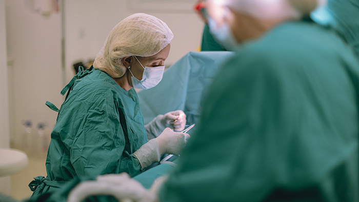 doctor in surgery