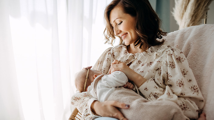 Breast milk provides unique benefits to infants