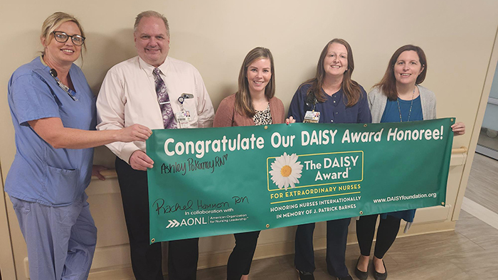 Rachel Hammon honored with DAISY award