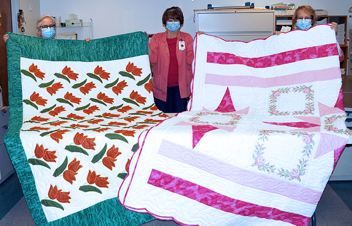"Keeping Us In Stitches" quilt raffle to be held May 21
