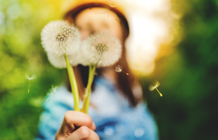 Signs of spring... and seasonal allergies