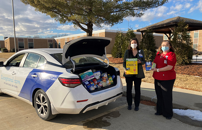 Donations collected for local food pantry