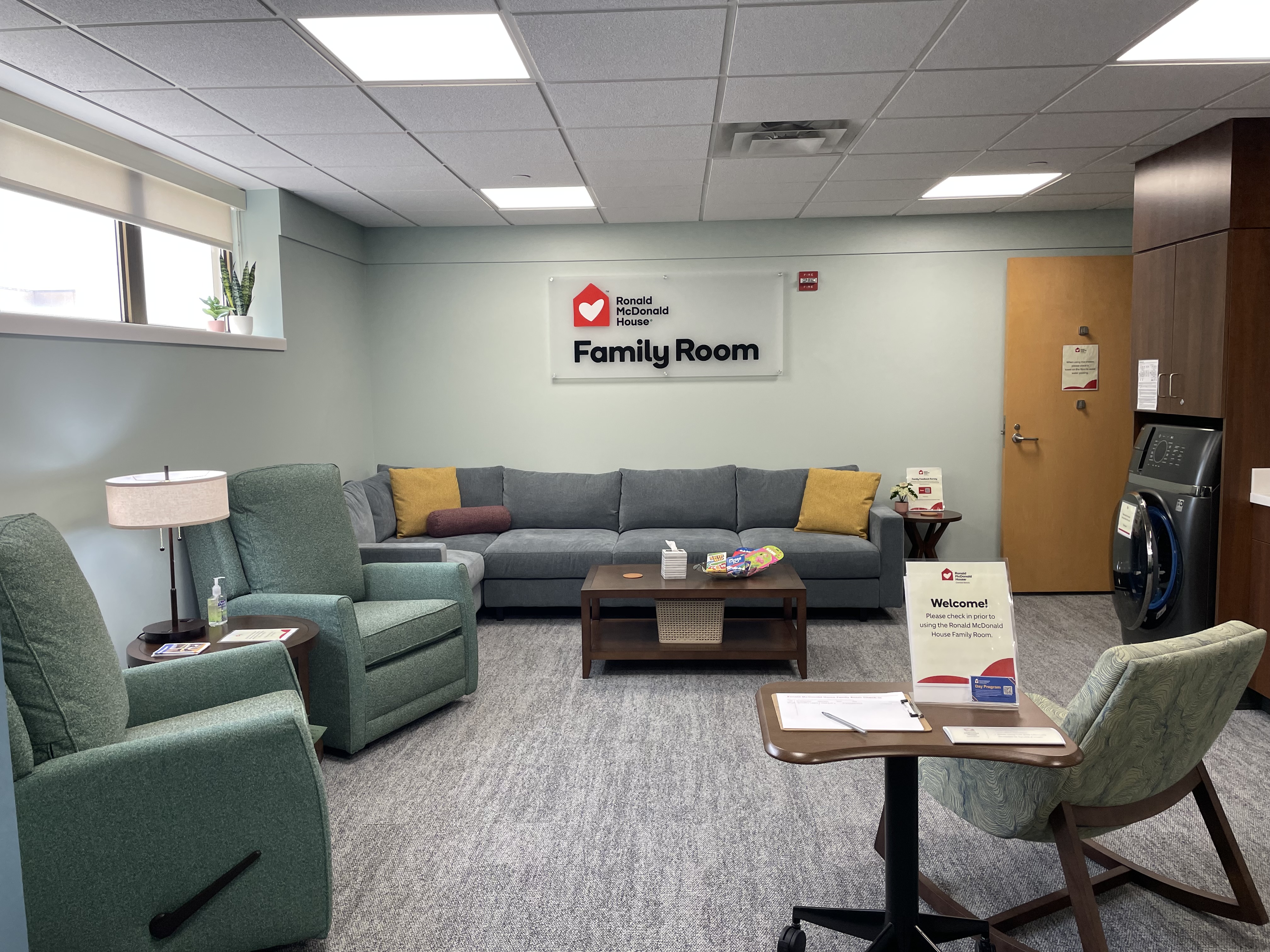 Ronald McDonald House Family Room Unveiled