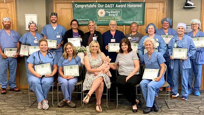 Team Receives DAISY Award for Life-saving Care