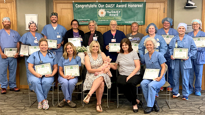 Team Receives DAISY Award for Life-saving Care