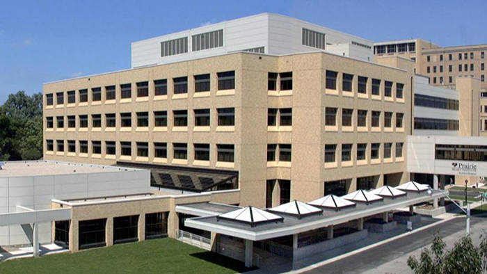 Prairie Heart Entrance at HSHS St. John's