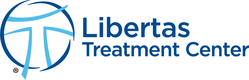 Libertas treatment center logo. 