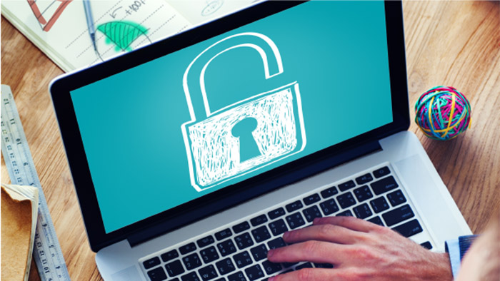 Laptop with Privacy Screen