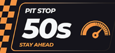 Pit stop graphic - 50s