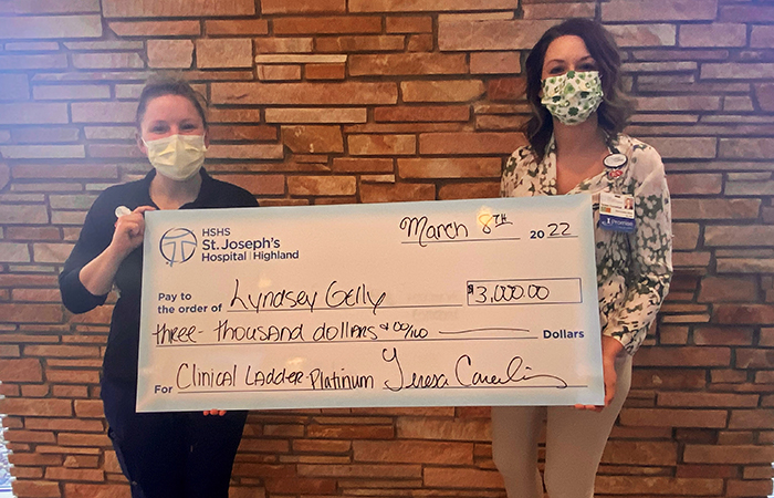 Nursing staff honored for Clinical Development Growth