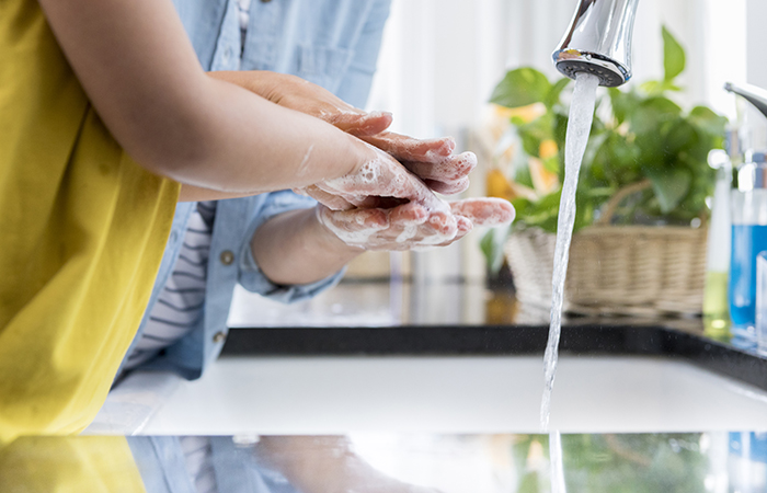 Frequent hand washing can reduce spread of illness