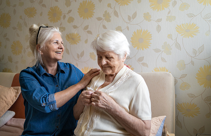 Reducing stress associated with caregiving