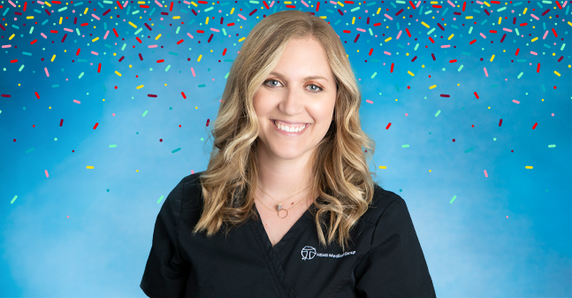 HSHS Medical Group Awards  Colleague of the Month to Amanda Visinia