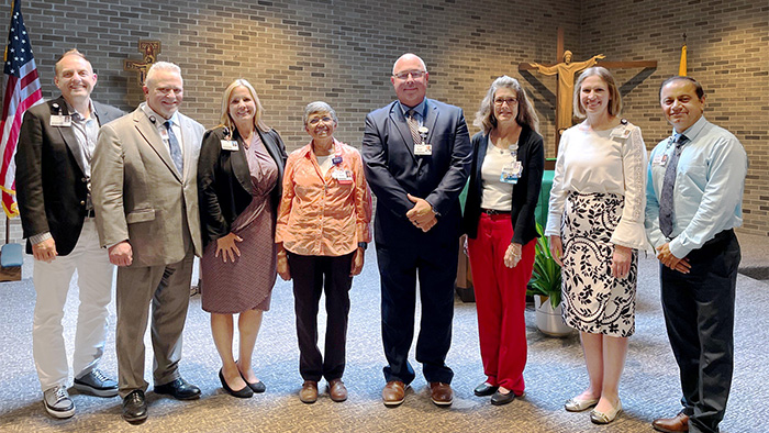 Brennan Welcomed with Commissioning Ceremony