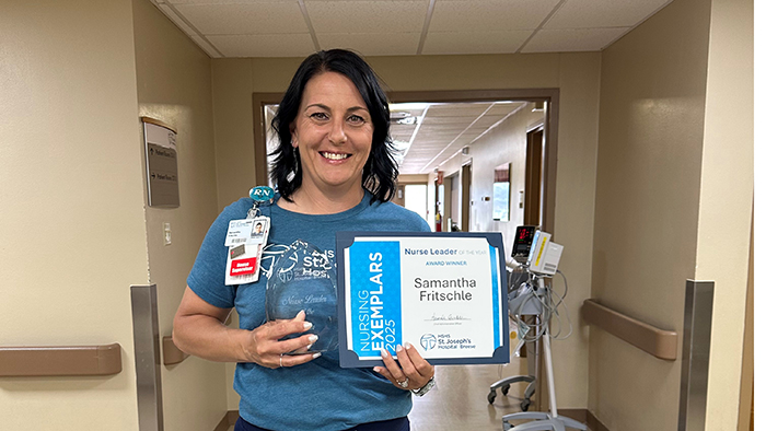 Samantha Fritschle, House Supervisor, Medical-Surgical Care, Nurse Leader of the Year