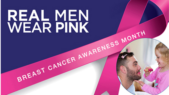 Real Men Wear Pink for Breast Cancer Awareness