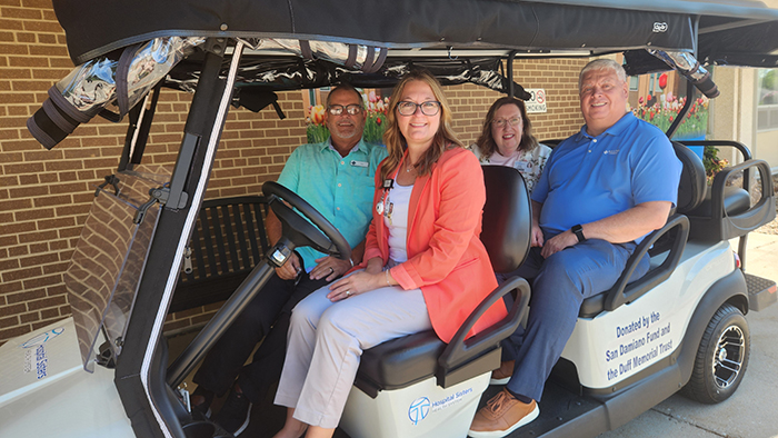 St. Francis Hospital Offering New Golf Car Shuttle