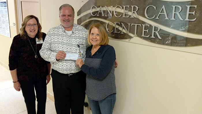 Montgomery County Cancer Association presents $10,000 donation