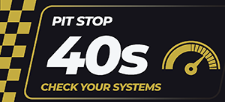 Pit stop graphic - 40s