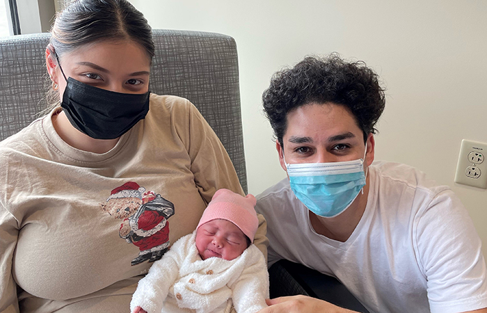 St. Elizabeth's welcomes first baby born in 2023