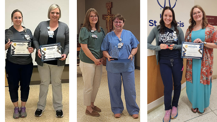 Colleagues recognized with Torch Awards