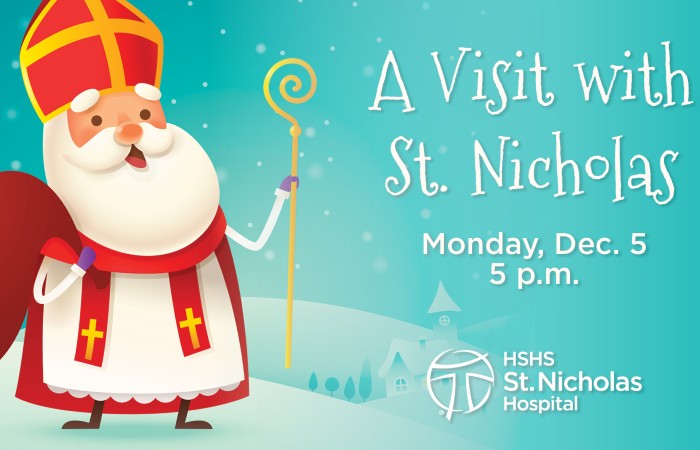 HSHS St. Nicholas Hospital presents: A Visit with St. Nicholas
