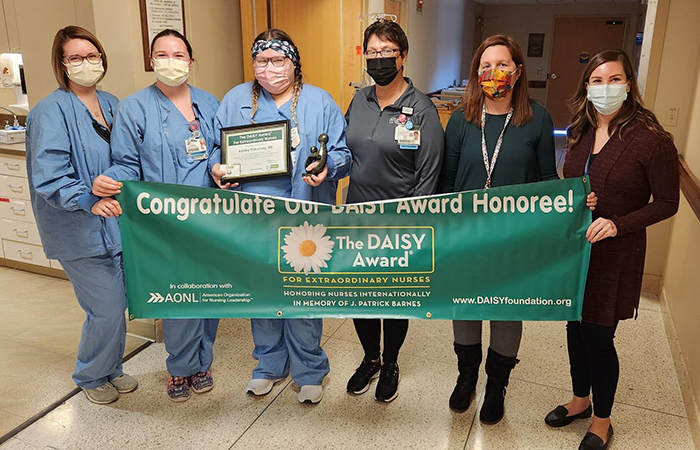 Nurse honored with inaugural DAISY Award