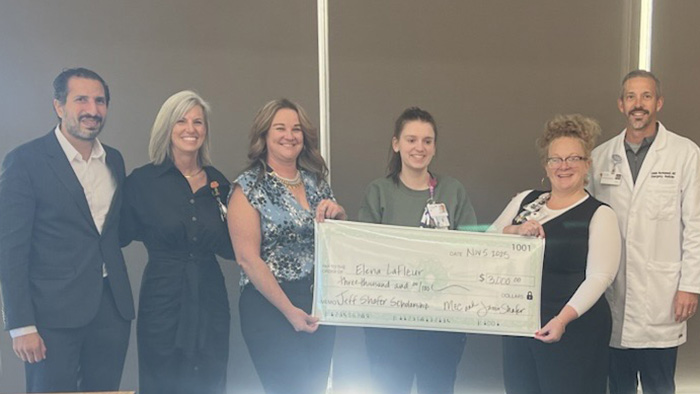 Dr. Jeffrey Shafer Memorial Scholarship Presented