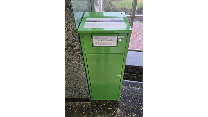 Safe Drug Disposal Box Available